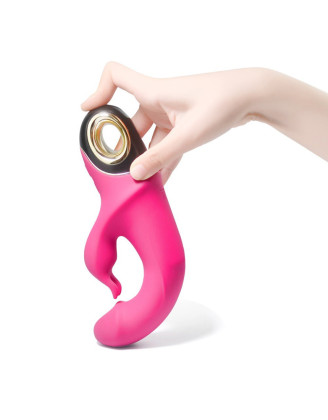 Vibromasseur Rabbit rose 9 modes de vibrations puissantes