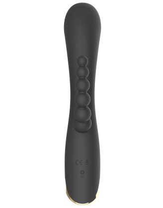 Vibromasseur triple stimulation très puissant noir USB