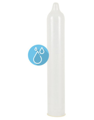 Préservatifs extra lubrifiés, en latex x12 avec réservoir Extra Wet 53 mm
