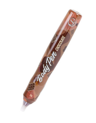 Stylo corporel bodypaint comestible chocolat