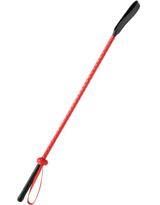 Cravache rigide rouge