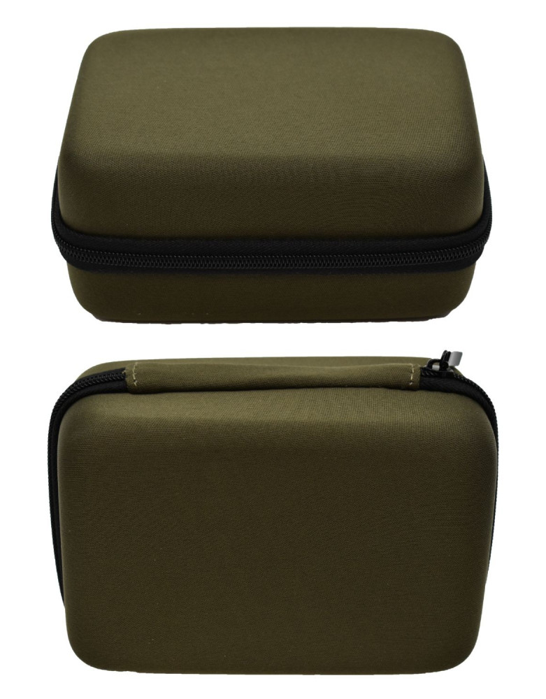 Boite de rangement coquée couleur kaki