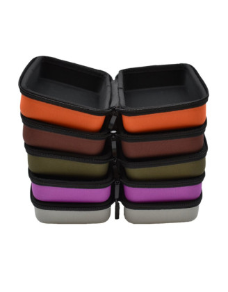 Boite de rangement coquée couleur kaki
