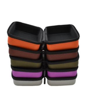 Boite de rangement coquée couleur grise