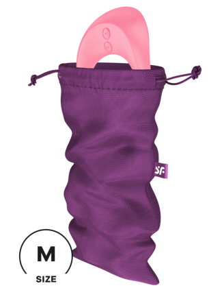 Sac de rangement sextoys violet taille M Treasure Bag Satisfyer