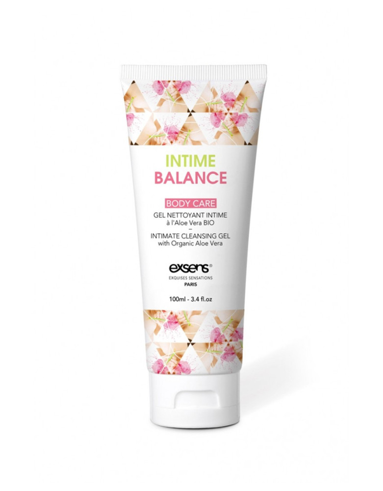 Gel nettoyant intime à l'aloe vera organique 100ml Intime Balance