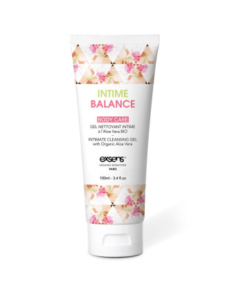 Gel nettoyant intime à l'aloe vera organique 100ml Intime Balance