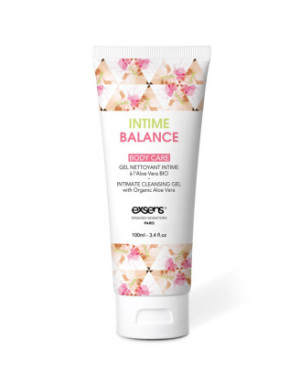 Gel nettoyant intime à l'aloe vera organique 100ml Intime Balance
