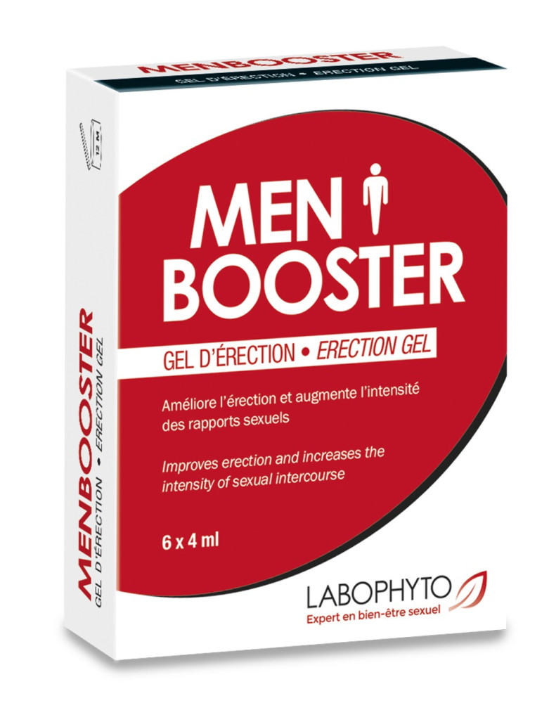 Men Booster gel stimulant d'érection 6 sachets