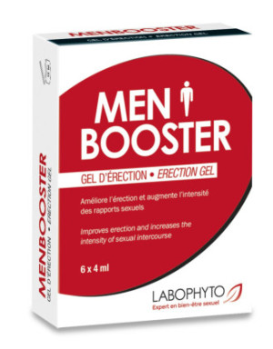 Men Booster gel stimulant d'érection 6 sachets