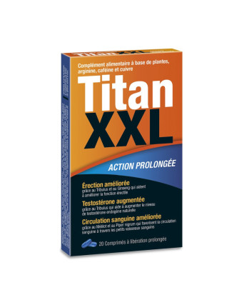 TitanXXL Stimulant sexuel 20 comprimés