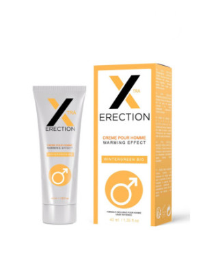 XTRA ERECTION Crème Intime Stimulante Chauffante 40 ml - RUF