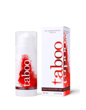 TABOO MALE BOOSTER Gel Érection Homme 30 ml - RUF