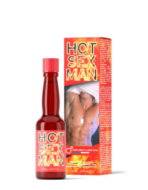HOT SEX MAN Complément Alimentaire pour Homme 20 ml - RUF