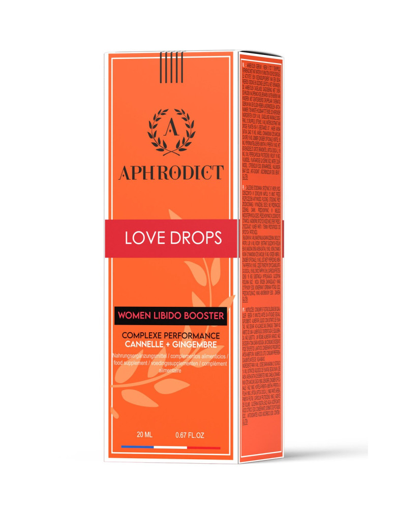 APHRODICT LOVE DROPS Complément Alimentaire Multi-Plantes pour Femme 20 ml - RUF