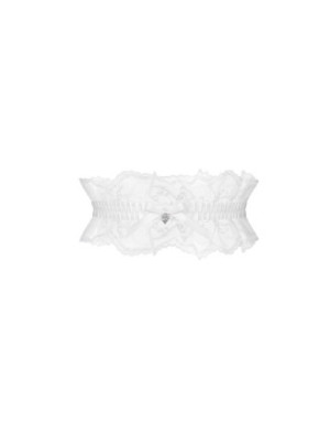 Weddya jarretière blanche