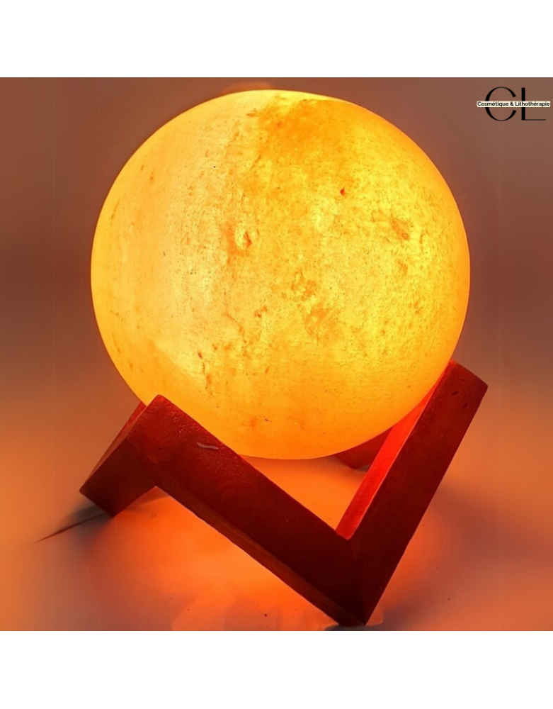 Lampe de sel d'Himalaya Sphère 3KG