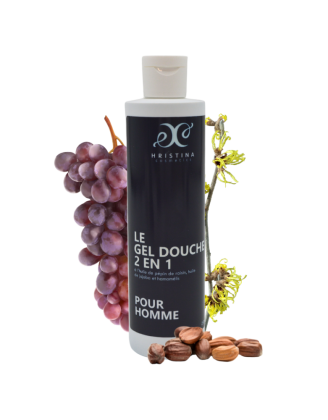 2 en 1 Shampoing et Gel douche - Homme 250ml