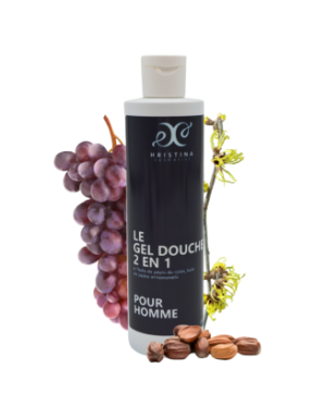 2 en 1 Shampoing et Gel douche - Homme 250ml