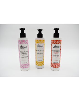 Masque capillaire lissant et protecteur d'été aux particules d'or - 250ml 100% naturel