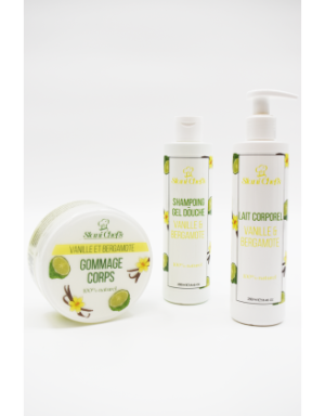 Gommage corps à la vanille et bergamote - 250ml 100% naturel