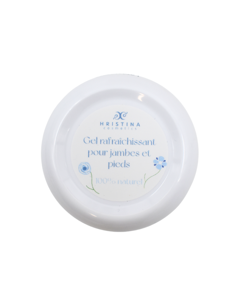 Gel rafraîchissant pour jambes lourdes et fatiguées - 50ml 100% naturel