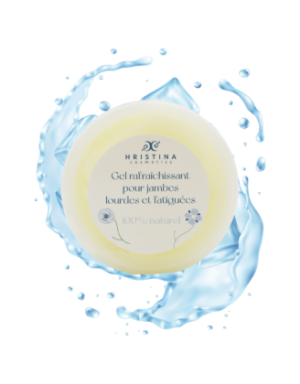 Gel rafraîchissant pour jambes lourdes et fatiguées - 100ml 100% naturel