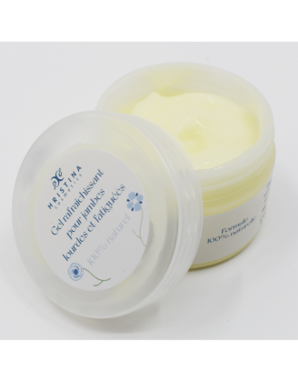 Gel rafraîchissant pour jambes lourdes et fatiguées - 100ml 100% naturel