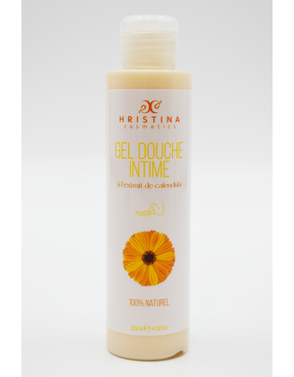 Gel douche intime à l'extrait de calendula - 125ml 100% naturel