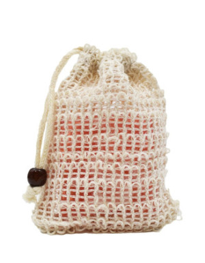 Sac à savon en sisal - Beige