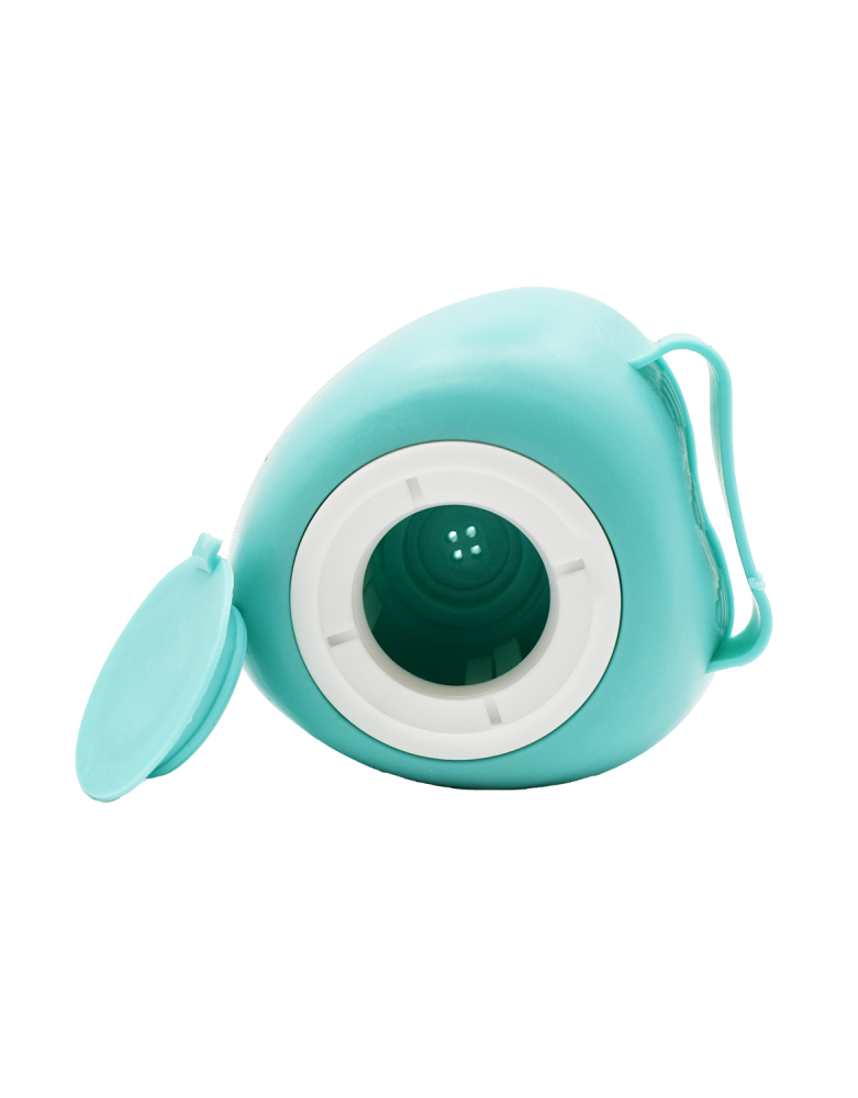 Brosse de bain pour chien - Bleue