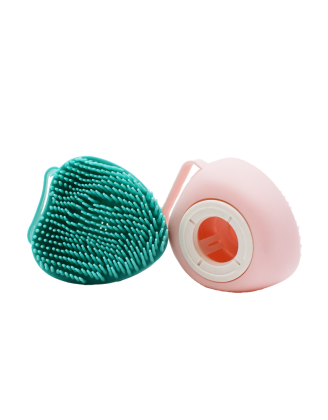 Brosse de bain pour chien - Bleue