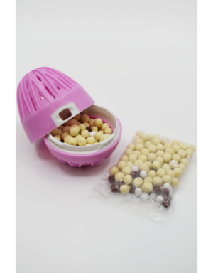 Boule de lavage machine à laver rose  recharge - Sans odeur