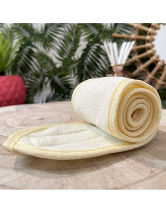 Bandeau pour cheveux couleur crème