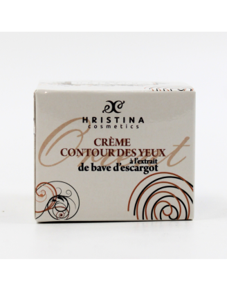 Crème contour des yeux à la bave d'escargot
