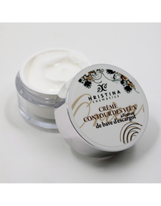 Crème contour des yeux à la bave d'escargot