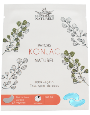 Patchs contours des yeux au Konjac - Myrtille