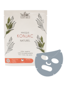 Masque Konjac - Charbon de bambou