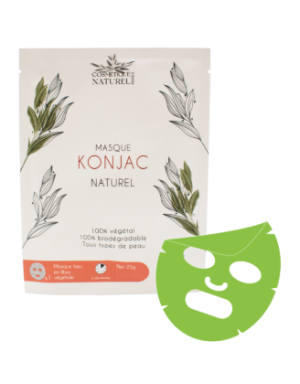 Masque konjac - Aloé vera
