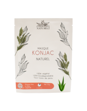 Masque konjac - Aloé vera
