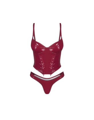 Redya Corset et string rouge