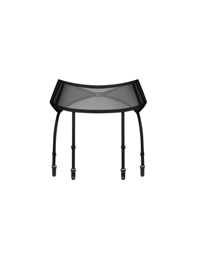 Aurorium porte-jarretelles noires