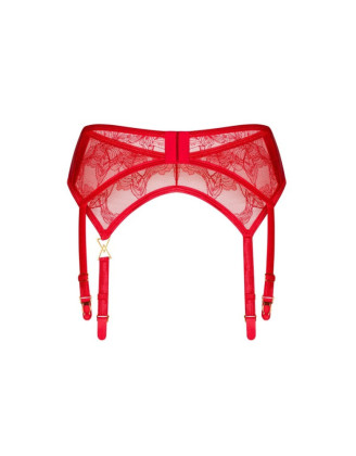 Aliosa porte-jarretelles - Rouge