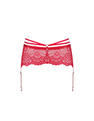 Loventy Porte-jarretelles - Rouge