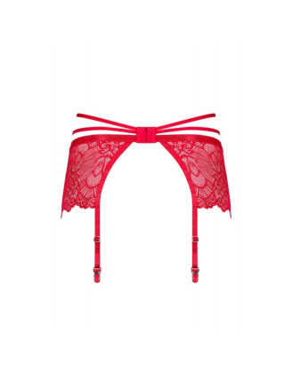 Loventy Porte-jarretelles - Rouge