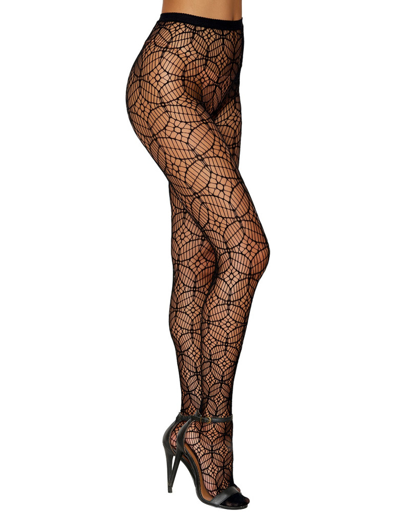 Collant fantaisie losange