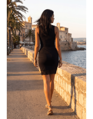 Jupe longue noire Maria