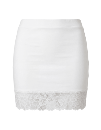 Jupe courte blanche Marina