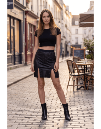 Jupe longue noire Omella