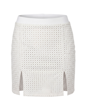 Jupe courte blanche Cassandra